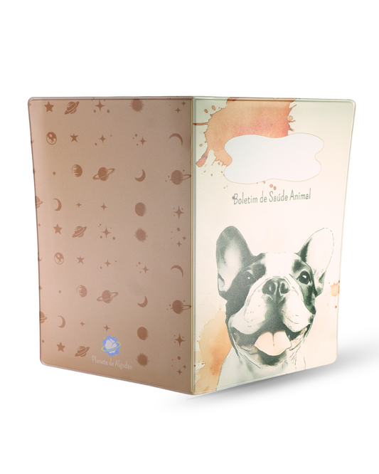 Capa para Boletim de Saúde Animal - Bulldog Francês
