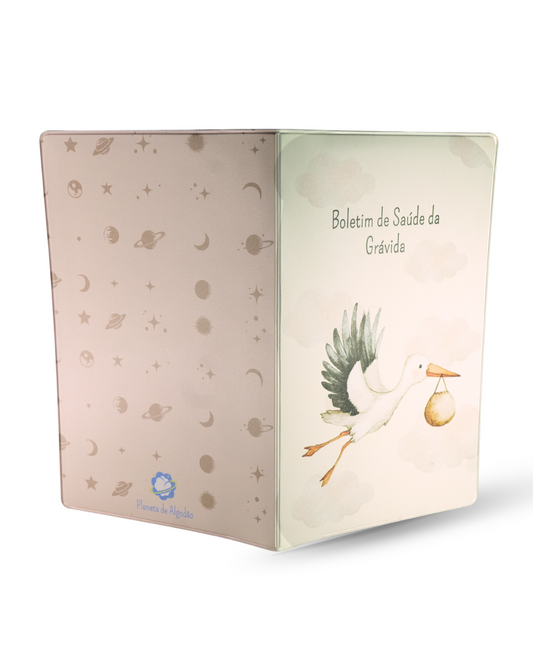Capa para boletim da Grávida - Cegonha