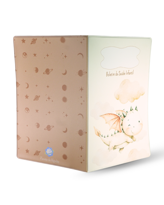 Capa para Boletim de Saúde Infantil - Dragão