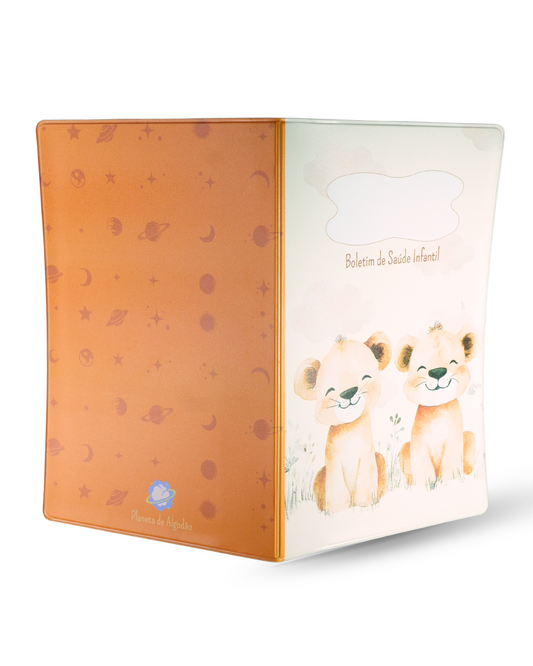 Capa para Boletim de Saúde Infantil - Leões