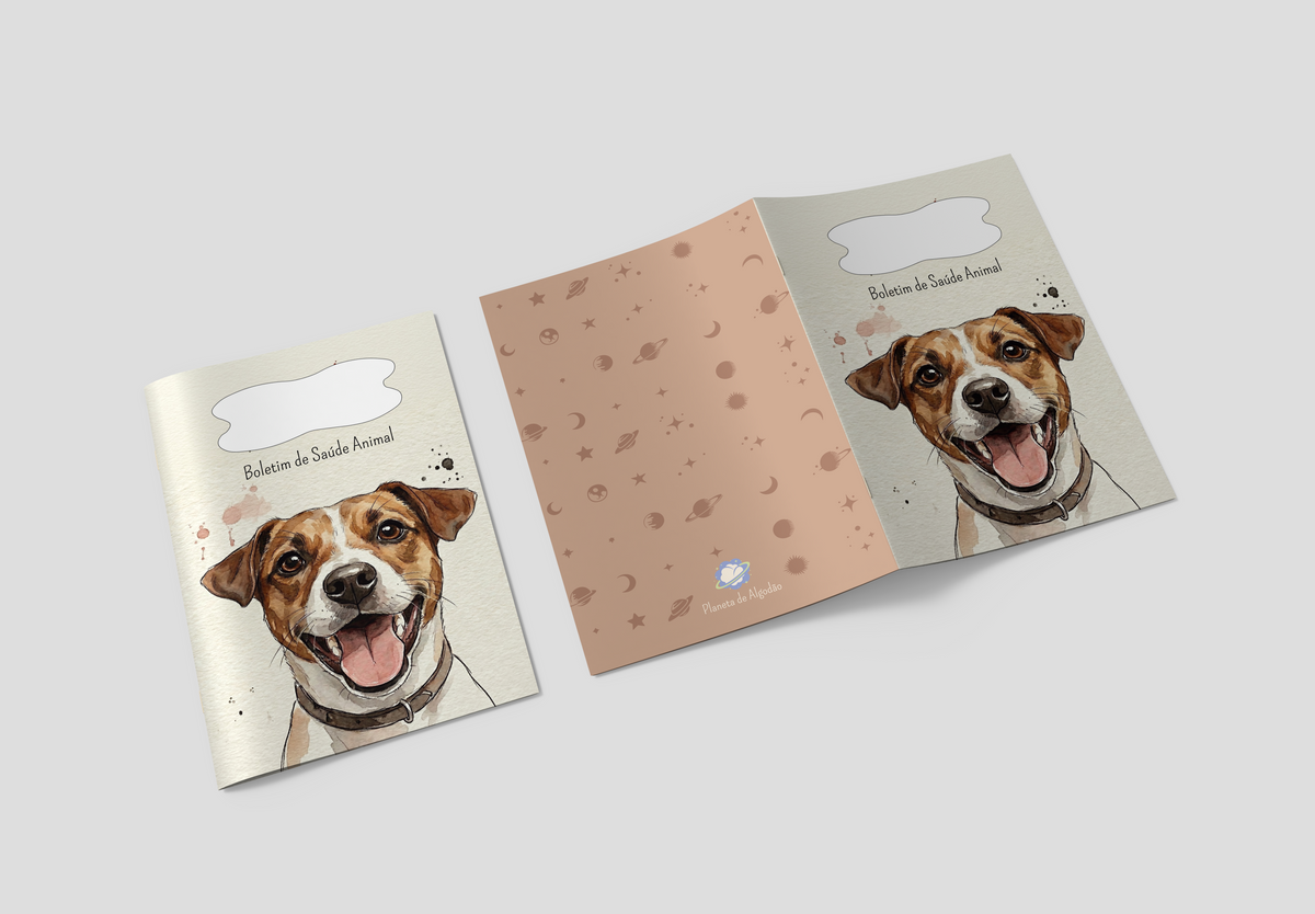 Capa para Boletim de Saúde Animal - Jack Russell Terrier