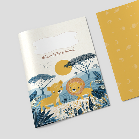 Capa para Boletim de Saúde Infantil - Leões 2