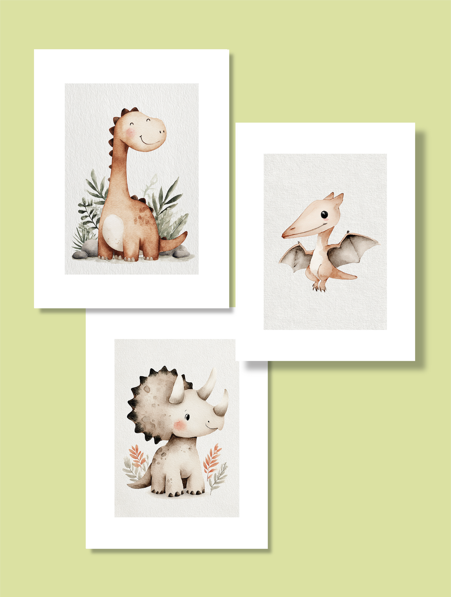 Póster Decorativo - Dinossauros