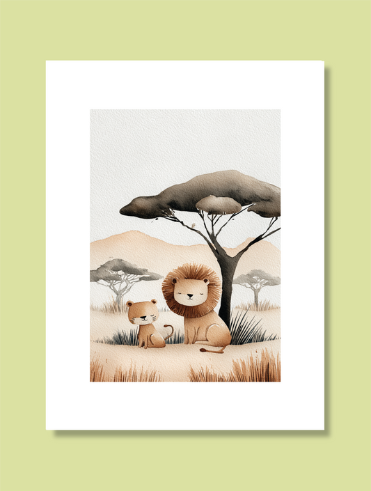 Póster Decorativo - Savana