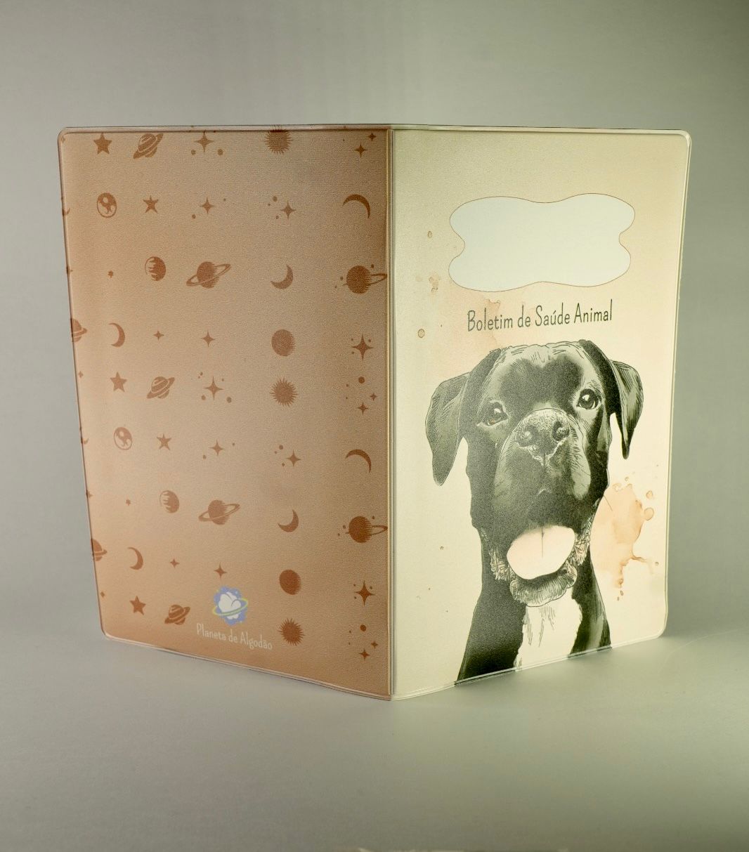 Capa para Boletim de Saúde Animal - Boxer