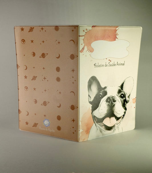 Capa para Boletim de Saúde Animal - Bulldog Francês