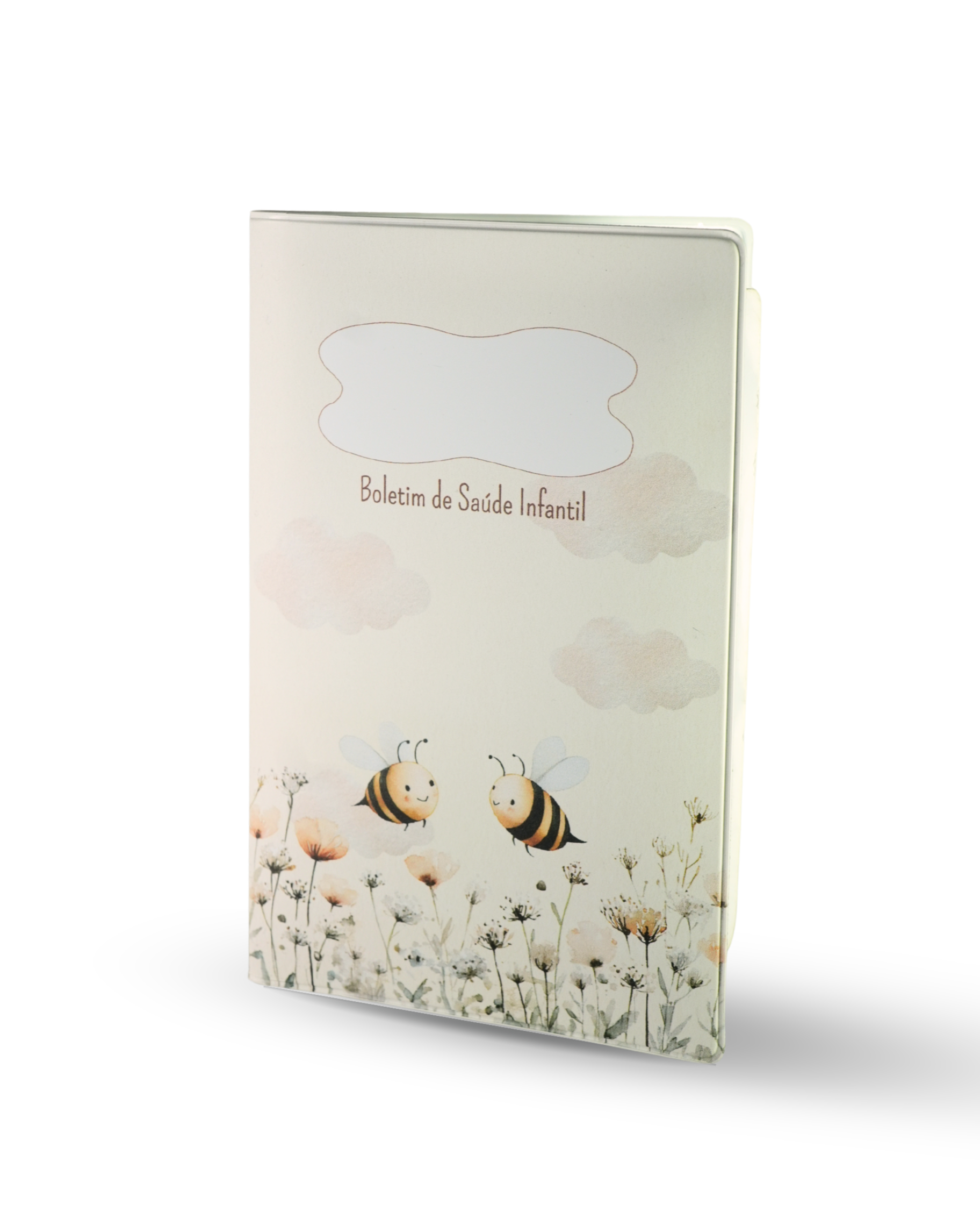 Capa para Boletim de Saúde Infantil - Abelhas