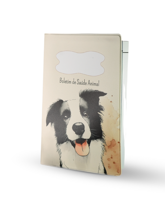 Capa para Boletim de Saúde Animal - Border Collie