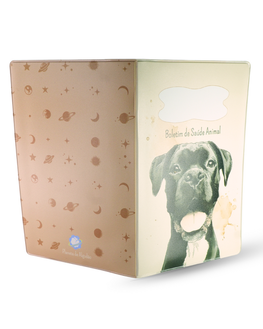 Capa para Boletim de Saúde Animal - Boxer