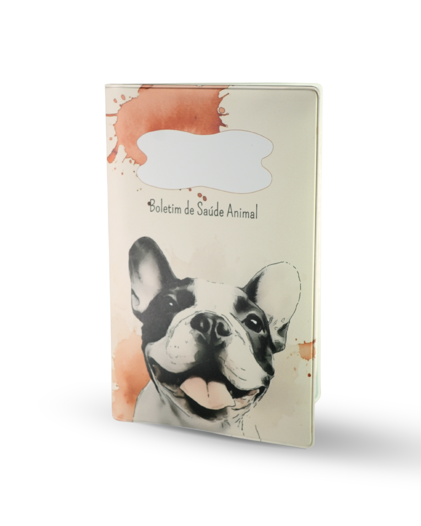 Capa para Boletim de Saúde Animal - Bulldog Francês
