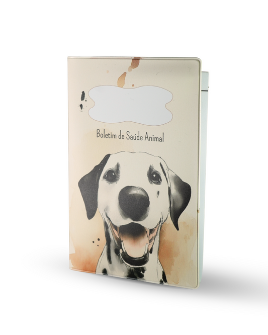 Capa para Boletim de Saúde Animal - Dálmata
