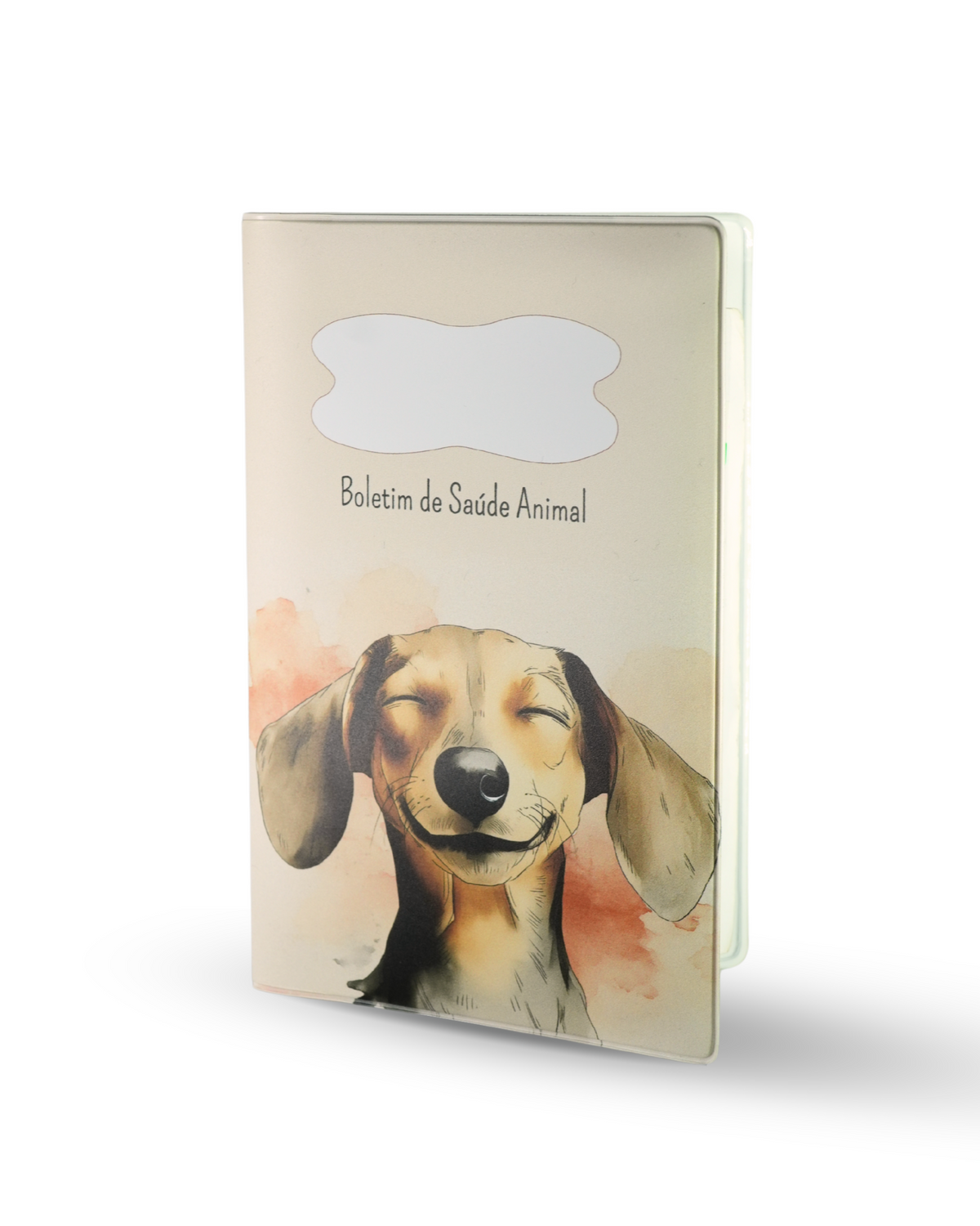 Capa para boletim de Saúde Animal - Dachshund