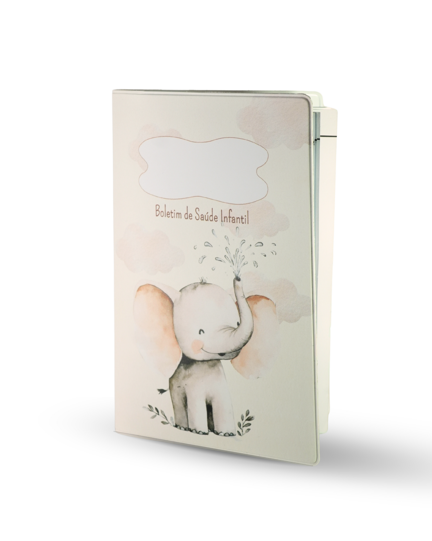 Capa para Boletim de Saúde Infantil - Elefante