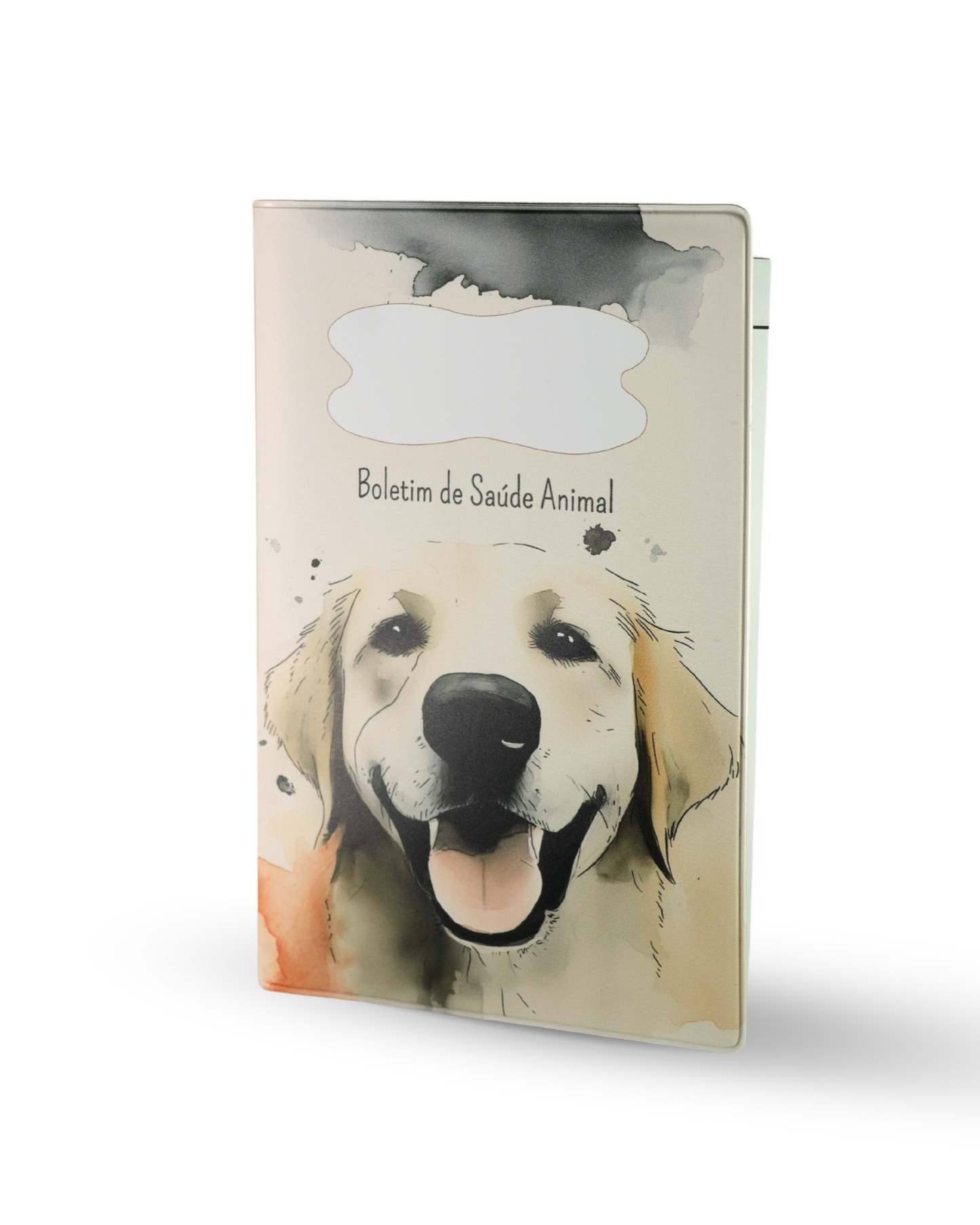 Capa para Boletim de Saúde Animal - Golden Retriever