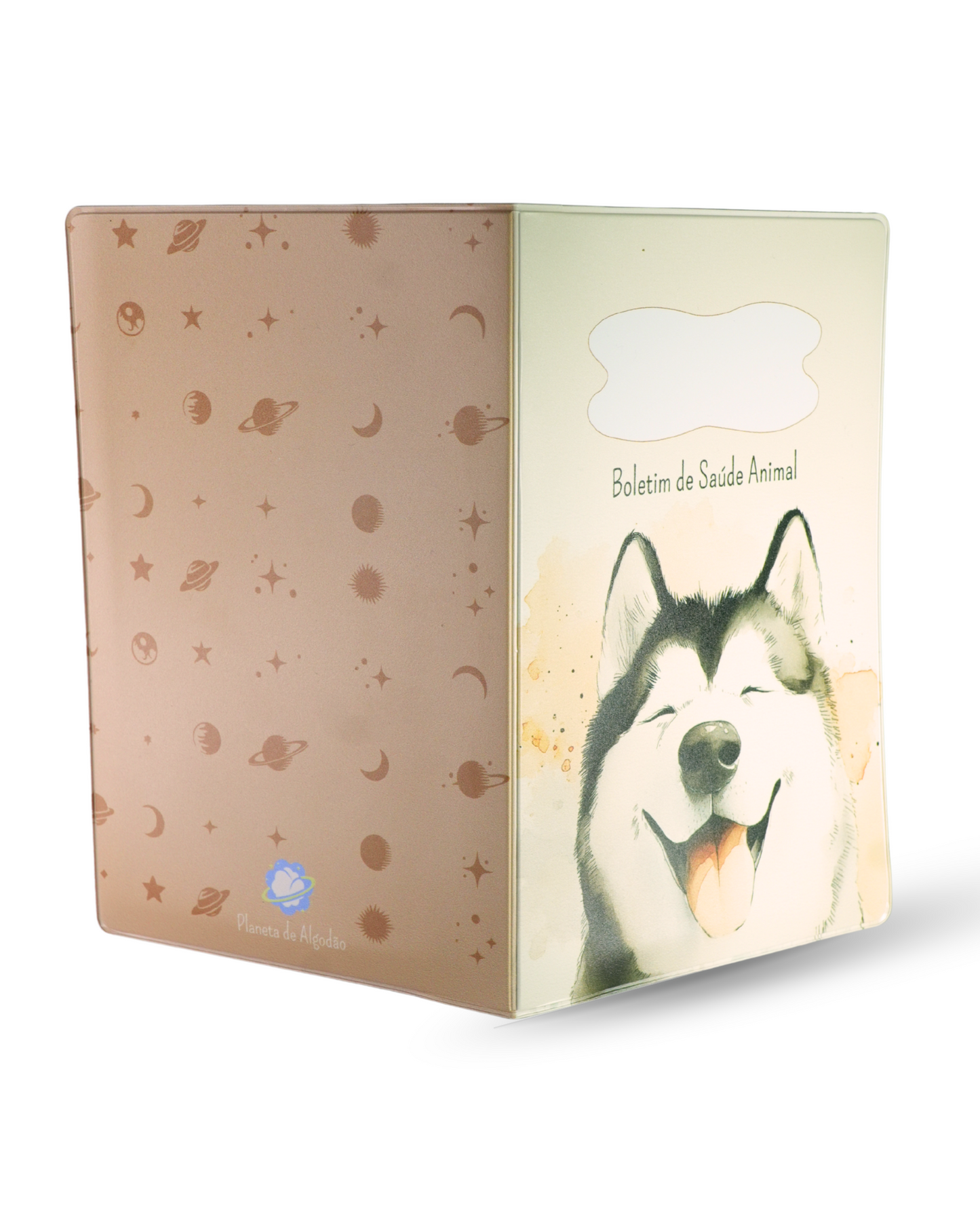 Capa para Boletim de Saúde Animal - Husky