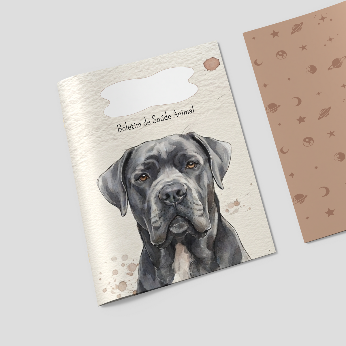 Capa para Boletim de Saúde Animal - Cane Corso