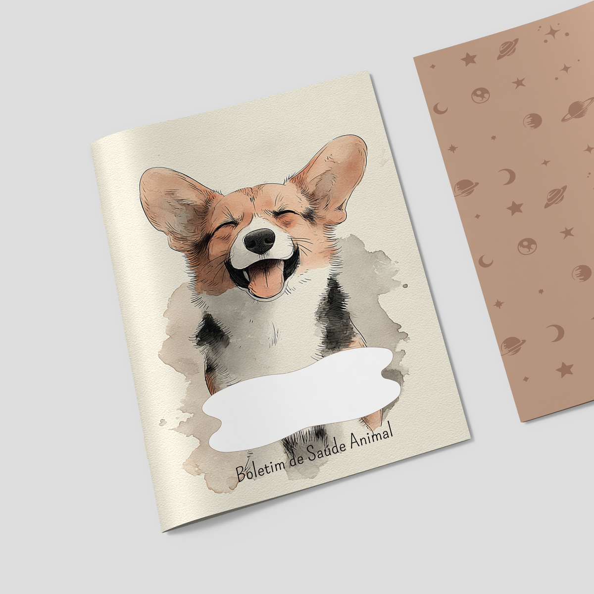 Capa para Boletim de Saúde Animal - Corgi