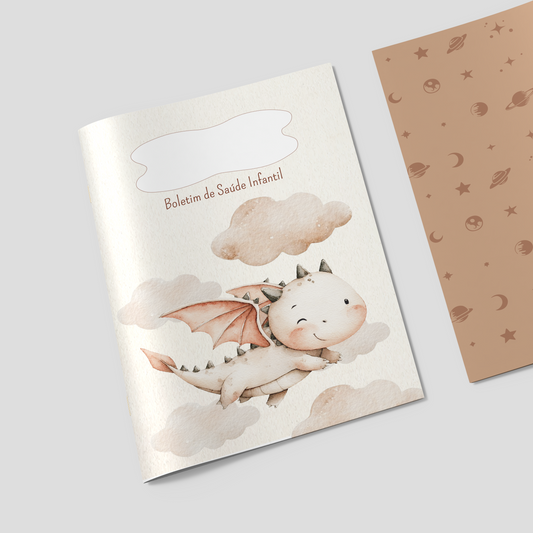 Capa para Boletim de Saúde Infantil - Dragão