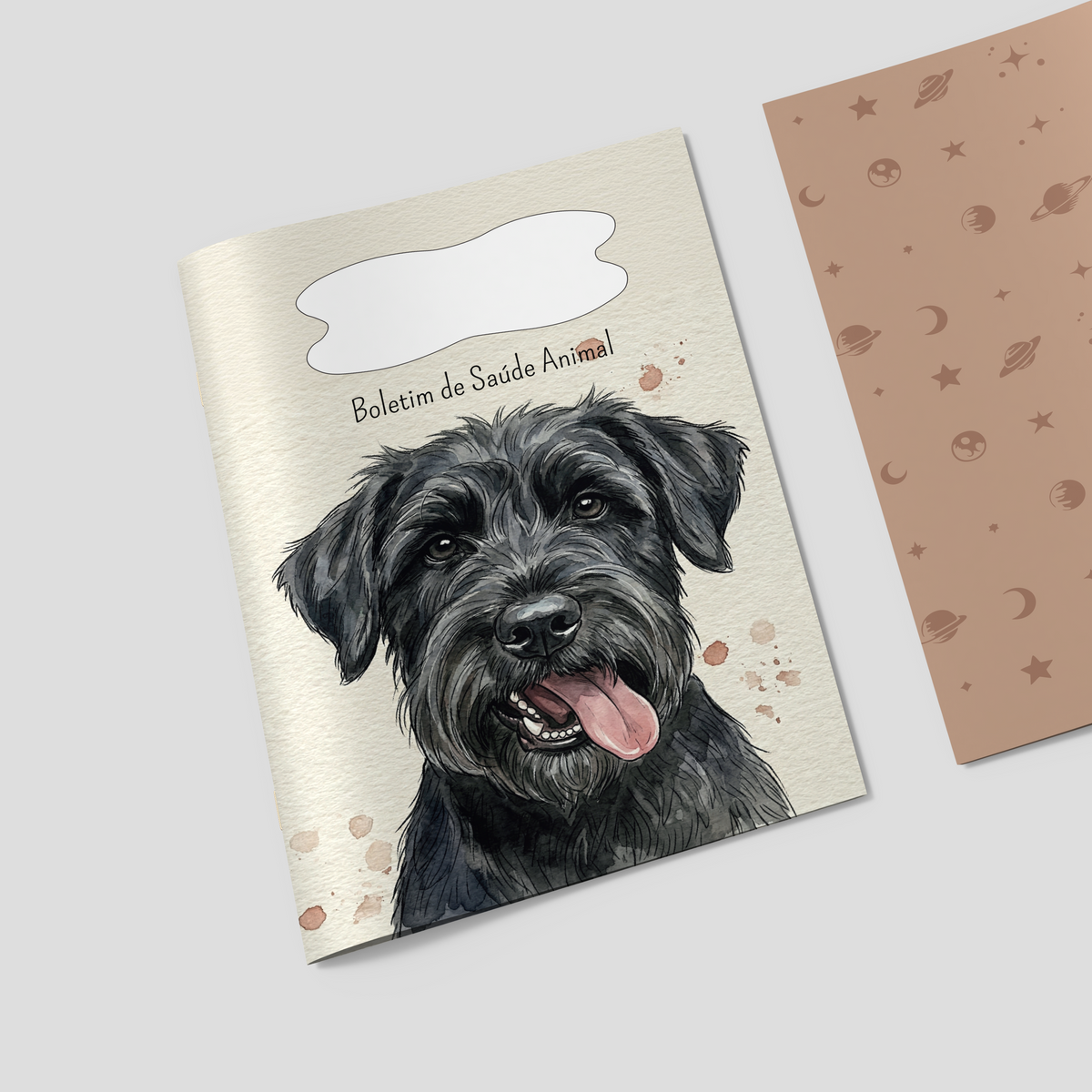 Capa para Boletim de Saúde Animal - Fox Terrier