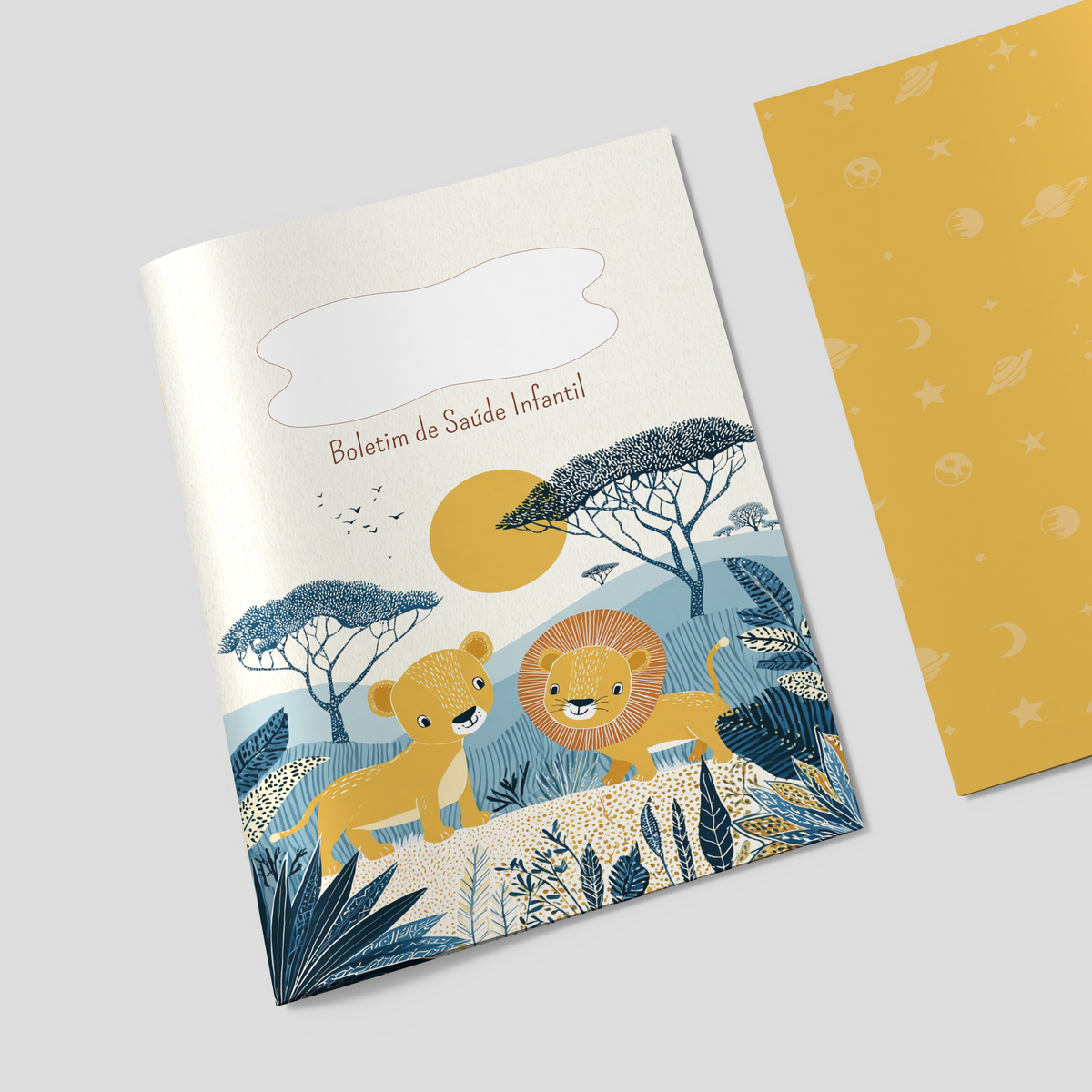 Capa para Boletim de Saúde Infantil - Leões 2