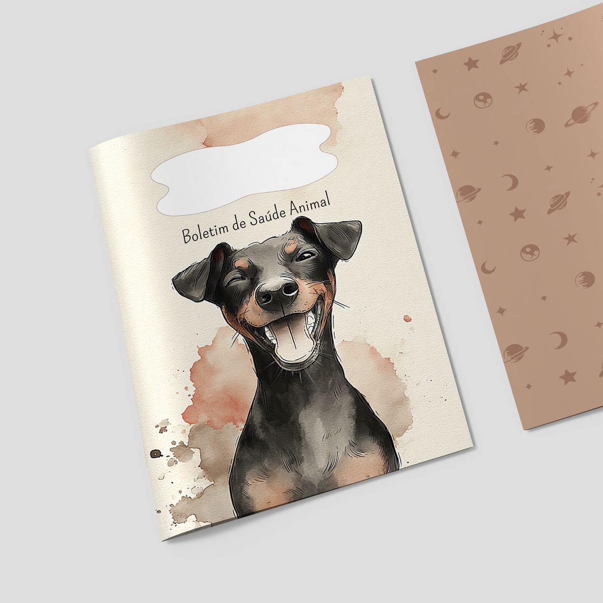 Capa para Boletim de Saúde Animal - Pinscher