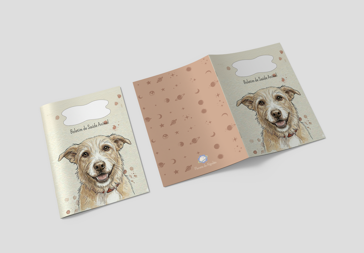 Capa para Boletim de Saúde Animal - Podengo