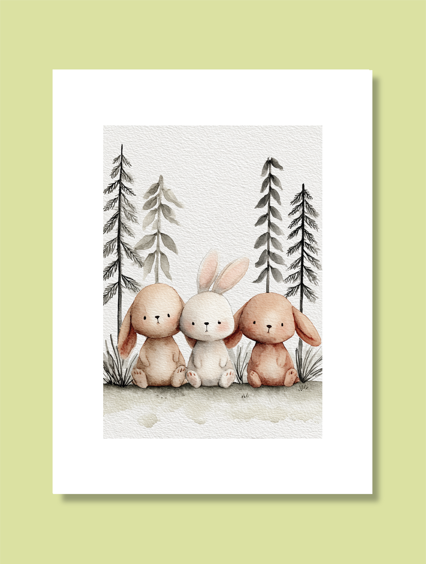 Póster Decorativo - Floresta