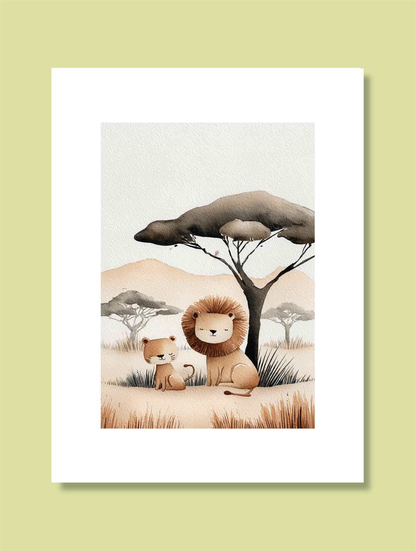 Póster Decorativo - Savana