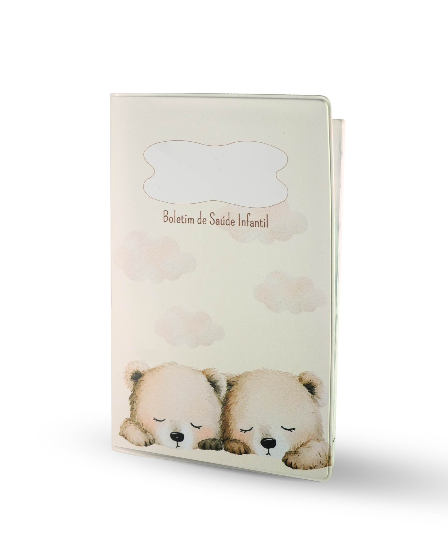 Capa para Boletim de Saúde Infantil - Ursos