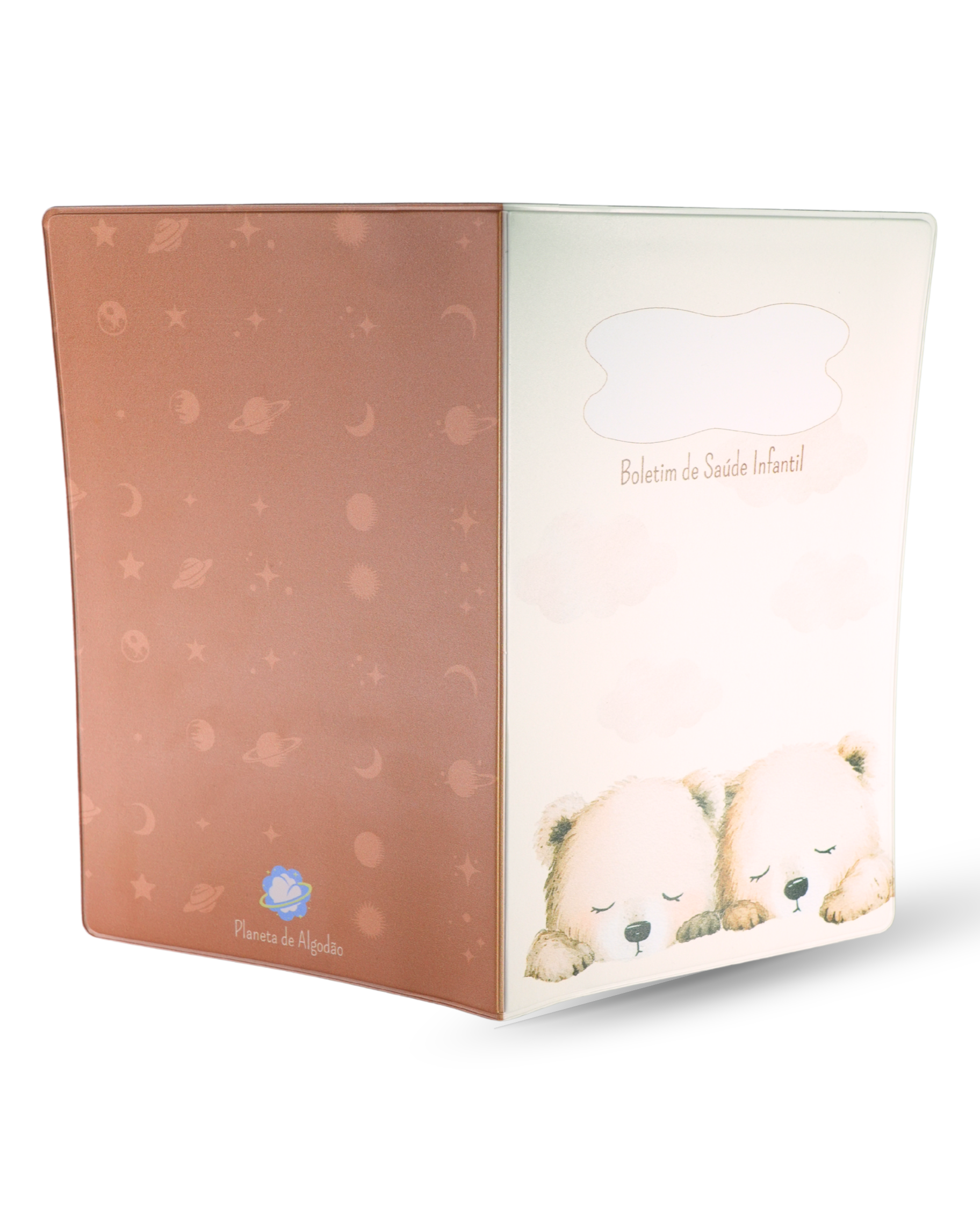 Capa para Boletim de Saúde Infantil - Ursos