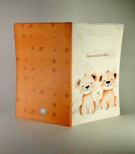 Capa para Boletim de Saúde Infantil - Leões
