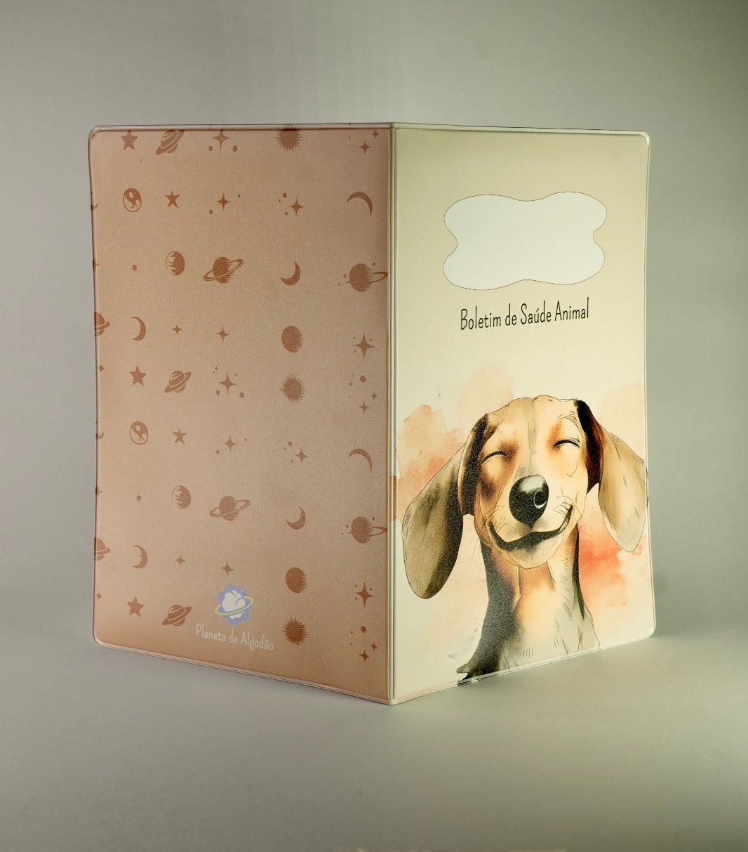 Capa para boletim de Saúde Animal - Dachshund