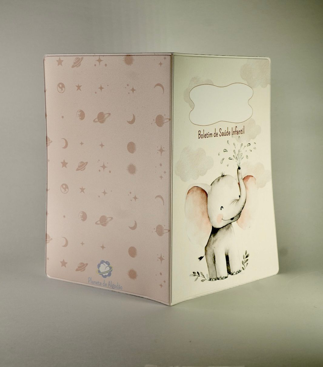 Capa para Boletim de Saúde Infantil - Elefante