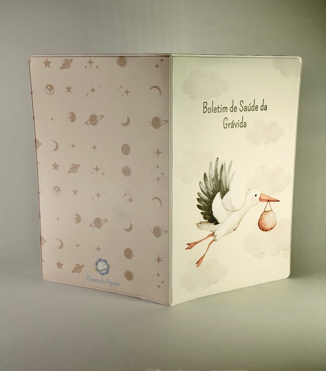 Capa para boletim da Grávida - Cegonha