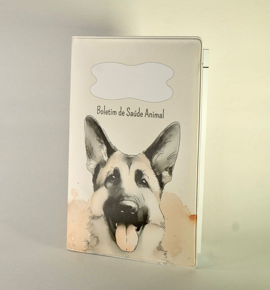 Capa para Boletim de Saúde Animal - Pastor Alemão