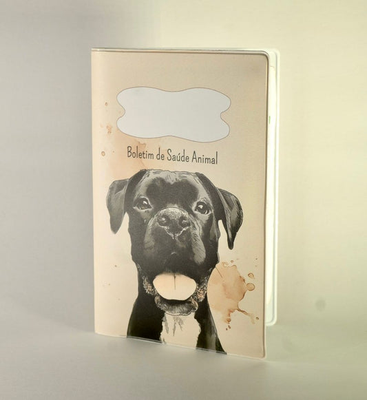 Capa para Boletim de Saúde Animal - Boxer