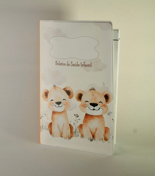 Capa para Boletim de Saúde Infantil - Leões