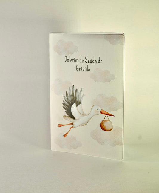 Capa para boletim da Grávida - Cegonha