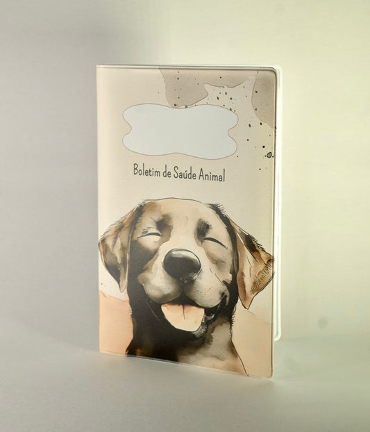 Capa para Boletim de Saúde Animal - Labrador Castanho