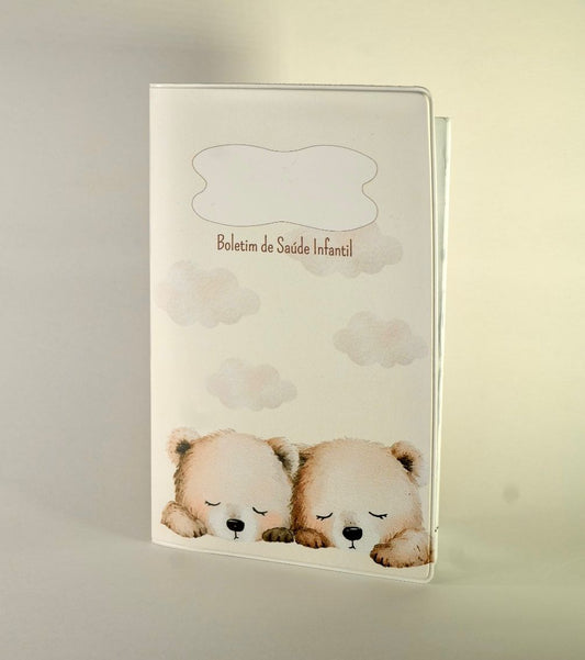Capa para Boletim de Saúde Infantil - Ursos